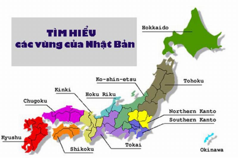 Vị trí của Hokkaido, đảo nằm ở phía bắc của nhật bản trên bản đồ